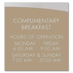 10-Line General Information Sign