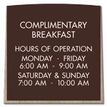 10-Line General Information Sign