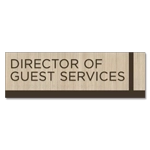 2-Line Common Room Sign (Extended Length)