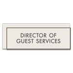 2-Line Common Room Sign