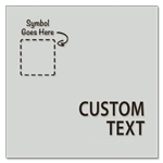 2-Line Custom Regulatory Sign