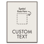 2-Line Custom Regulatory Sign