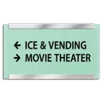 2-Line Directional Sign