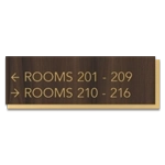 2-Line Directional Sign