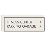 2-Line Directional Sign