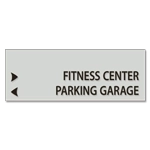 2-Line Directional Sign (Extended Width)
