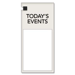 2-Line Informational Sign w/ Insert Window