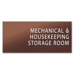 3-Line Common Room Sign (Extended Width)