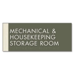 3-Line Common Room Sign