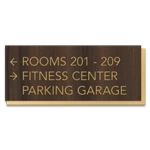 3-Line Directional Sign