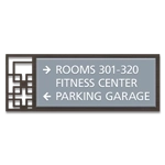 3-Line Directional Sign