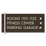 3-Line Directional Sign