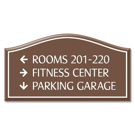 3-Line Directional Sign