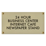 4-Line Common Room Sign