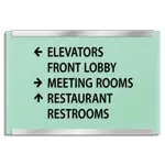 5-Line Directional Sign