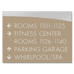 5-Line Directional Sign