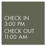 6-Line General Information Sign (Exterior Use)