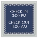 6-Line General Information Sign