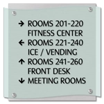 7-Line Directional Sign