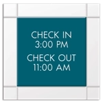 7-Line General Information Sign