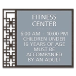 8-Line Common Room Sign