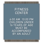 8-Line Common Room Sign