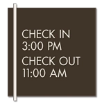 8-Line General Information Sign