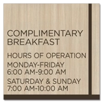 8-Line Informational Sign