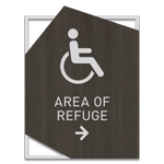 Accessible Direction Sign - ISA Symbol