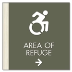 Accessible Direction Sign w/ Dynamic ISA