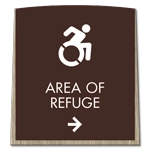 Accessible Direction Sign w/ Dynamic ISA