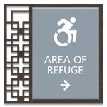 Accessible Direction Sign w/ Dynamic ISA