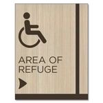 Accessible Direction Sign w/ ISA