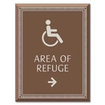 Accessible Direction Sign w/ ISA