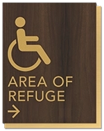 Accessible Direction Sign w/ ISA