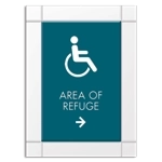 Accessible Direction Sign w/ ISA