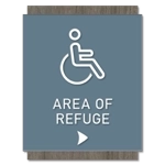 Accessible Direction Sign w/ ISA