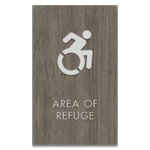 Area of Refuge Sign - Dynamic ISA Symbol