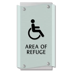 Area of Refuge Sign - ISA Symbol