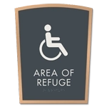 Area of Refuge Sign - ISA Symbol