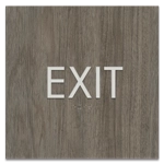 "Exit" Egress Sign - CA Compliant