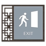 Exit Sign w/ Symbol