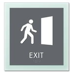 Exit Sign w/ Symbol