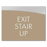 Exit Stair Up Egress Sign