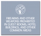 Firearms and Other Weapons Prohibited - FL Compliant - Celtec Version