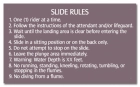 Indiana Water Slide Rules