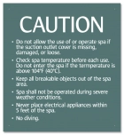 ISPSC Spa Rules Sign