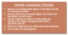 MAHC Diaper-Changing Station Signage