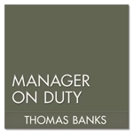 Manager on Duty Sign w/ Nameplate