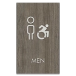 Men Sign w/Male & Dynamic ISA Symbols